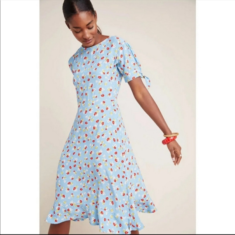 Faithfull the Brand Jasmine midi dress (Small)